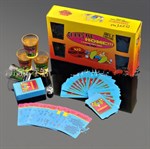 Carry Me Home drinking game with 4 shots glass